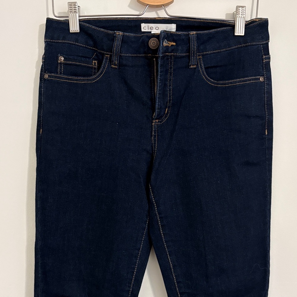Cleo Women's Navy Straight Leg Jeans